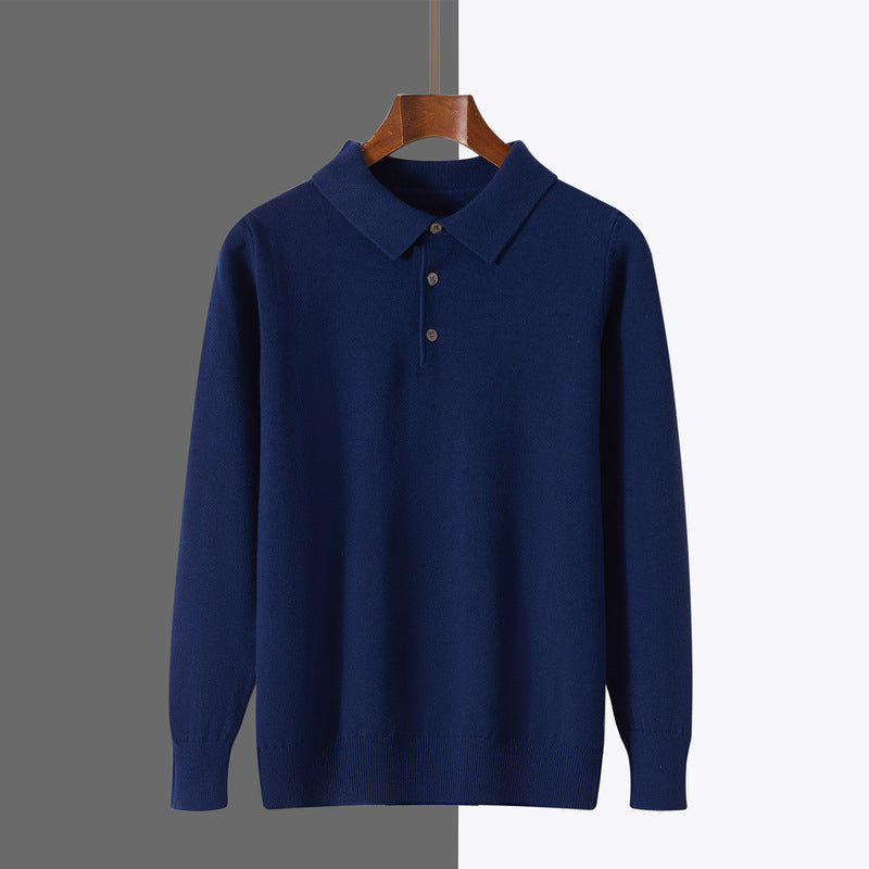 Mens Casual Pullover Knit Sweater
