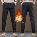 Chaolunbu Mens Light Mature Casual Pants Straight