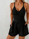 Women's High-waist Tank Top Jumpsuit